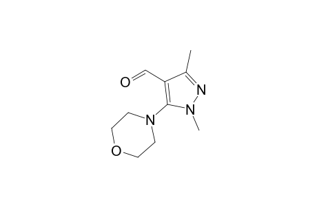 1,3-Dimethyl-5-(4-morpholinyl)-4-pyrazolecarboxaldehyde