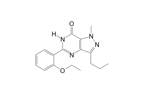 5-(2-Ethoxyphenyl)-1-methyl-3-propyl-1,6-dihydro-7H-pyrazolo[4,3-d]-7-pyrimidinone