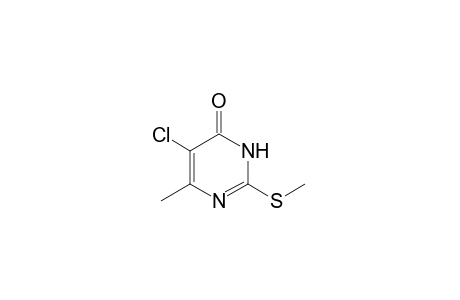 5-chloro-6-methyl-2-(merl}hylthio)-4(3H)-pyrimidinone