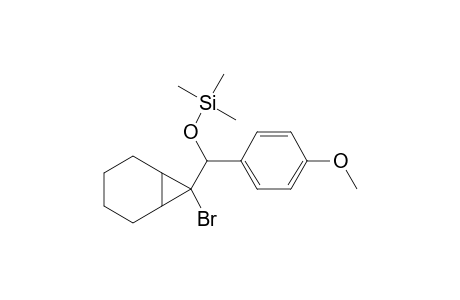 [(7-bromanyl-7-bicyclo[4.1.0]heptanyl)-(4-methoxyphenyl)methoxy]-trimethyl-silane