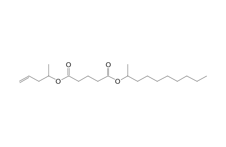 Glutaric acid, dec-2-yl pent-4-en-2-yl ester