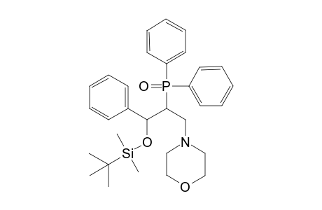 threo-2-diphenylphosphinoyl-3-morpholino-1-phenylpropyl dimethyl-t-butylsilyl ether