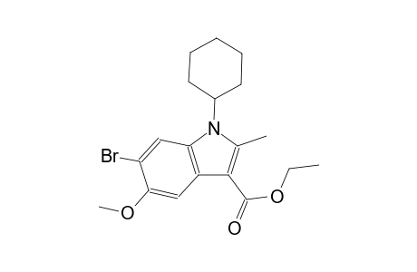 ethyl 6-bromo-1-cyclohexyl-5-methoxy-2-methyl-1H-indole-3-carboxylate