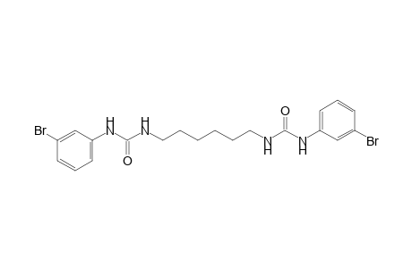 1,1'-Hexamethylenebis[3-(m-bromophenyl)urea]