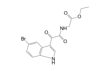 N-[(5-bromoindol-3-yl)glyoxyloyl]glycine, ethyl ester