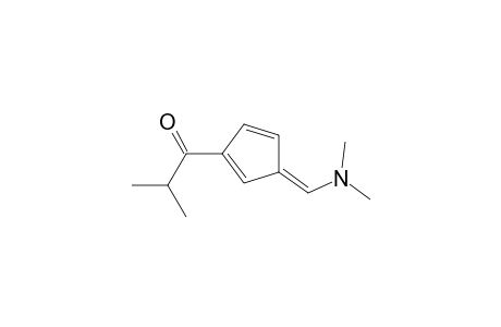 1-Propanone, 1-[5-[(dimethylamino)methylene]-1,3-cyclopentadien-1-yl]-2-methyl-, (E)-