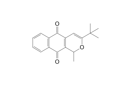 3-tert-butyl-1-methyl-1H-benzo[g]isochromene-5,10-quinone