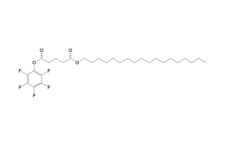 Glutaric acid, octadecyl pentafluorophenyl ester