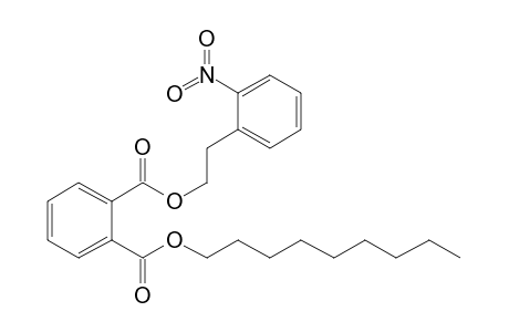 Phthalic acid, 2-(2-nitrophenyl)ethyl nonyl ester