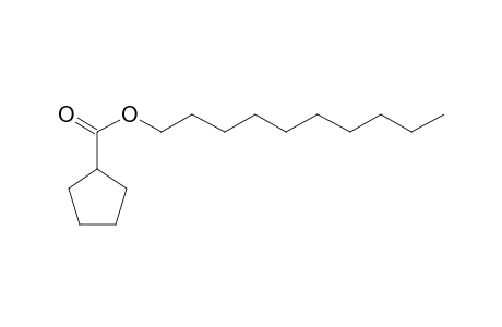 Cyclopentanecarboxylic acid, decyl ester