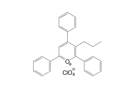3-propyl-2,4,6-triphenylpyrylium perchlorate