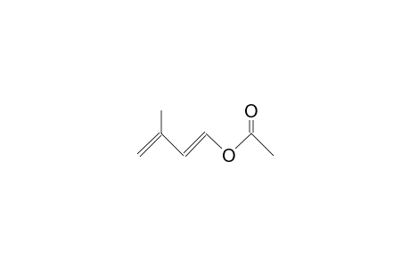 1,3-Butadien-1-ol, 3-methyl-, acetate