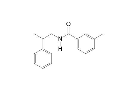 3-Methyl-N-(2-phenylpropyl)benzamide
