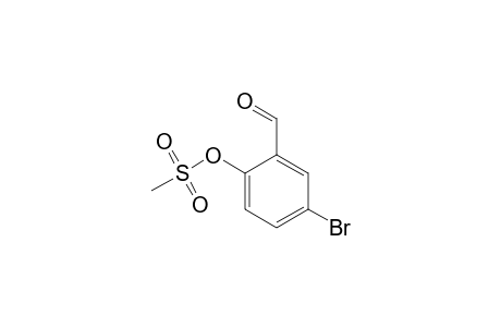 4-Bromo-2-formylphenyl methanesulfonate