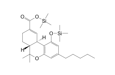 11-Nor-delta-9-tetrahydrocannabinol carbocylic acid 2TMS