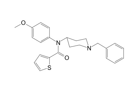 N-(1-Benzylpiperidin-4-yl)-N-(4-methoxyphenyl)thiophene-2-carboxamide