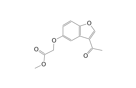 Methyl [(3-acetyl-1-benzofuran-5-yl)oxy]acetate