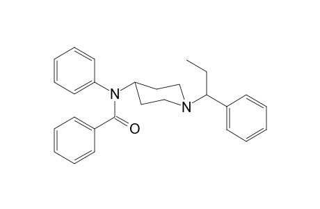 N-Phenyl-N-[1-(1-phenylpropan-1-yl)piperidin-4-yl]benzamide