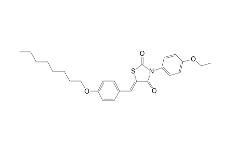 (5Z)-3-(4-ethoxyphenyl)-5-[4-(octyloxy)benzylidene]-1,3-thiazolidine-2,4-dione