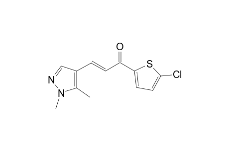 1-(5-chloro-2-thienyl)-3-(1,5-dimethyl-1H-pyrazol-4-yl)-2-propen-1-one
