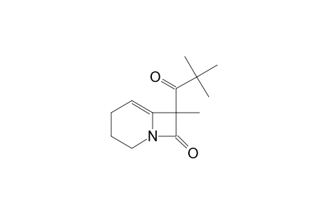 7-Methyl-7-pivaloyl-1-aza-bicyclo(4.2.0)octa-5-E N-8-one