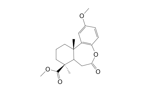 Methyl 12-methoxy-7-oxo-7a-oxa-7-homopodocarpa-8,11,13-trien-19-oate