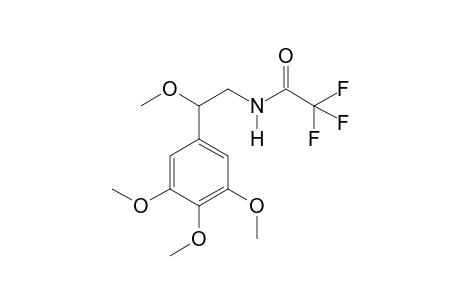 3,4,5,beta-Tetramethoxyphenethylamine TFA