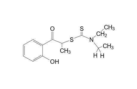 2'-hydroxy-2-mercaptopropiophenone, 2-(diethyldithiocarbamate)