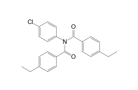 N-(4-chlorophenyl)-4-ethyl-N-(4-ethylbenzoyl)benzamide