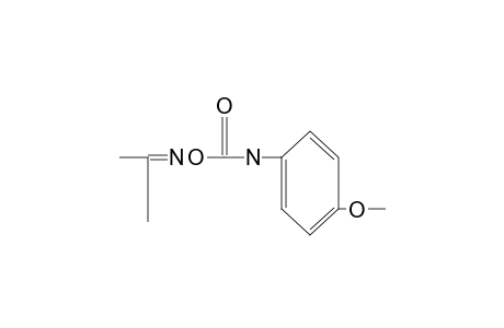 acetone, O-[(p-methoxyphenyl)carbamoyl]oxime