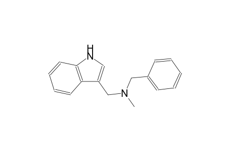 3-[(benzylmethylamino)methyl]indole
