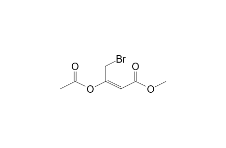 (E)-3-acetoxy-4-bromo-but-2-enoic acid methyl ester