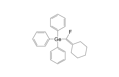 [Cyclohexylidene-(fluoro)-methyl]-triphenylgermane