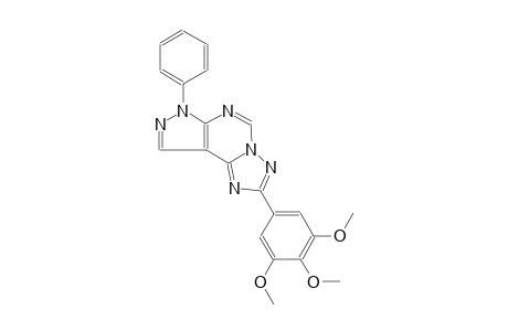 7-phenyl-2-(3,4,5-trimethoxyphenyl)-7H-pyrazolo[4,3-e][1,2,4]triazolo[1,5-c]pyrimidine