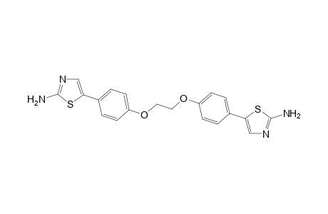 5-(4-(2-(4-(2-Aminothiazol-5-yl)phenoxy)ethoxy)phenyl)thiazol-2-amine