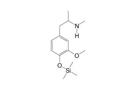 4-Hydroxy-3-methoxymethamphetamine tms (o)