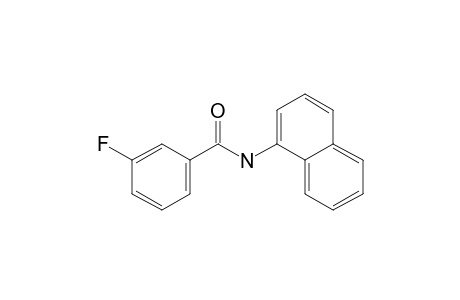 Benzamide, N-(1-naphthyl)-3-fluoro-