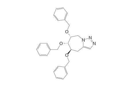 (5R,6S,7R)-5,6,7-TRIS-(BENZYLOXY)-5,6,7,8-TETRAHYDRO-4H-[1,2,3]-TRIAZOLO-[1,5-A]-AZEPINE