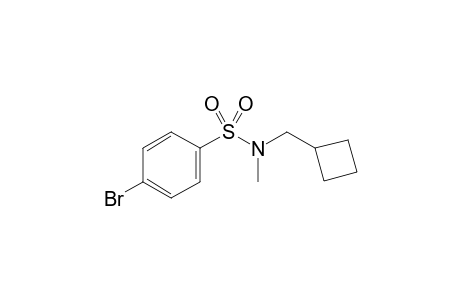 4-Bromo-N-(cyclobutylmethyl)-N-methylbenzenesulfonamide