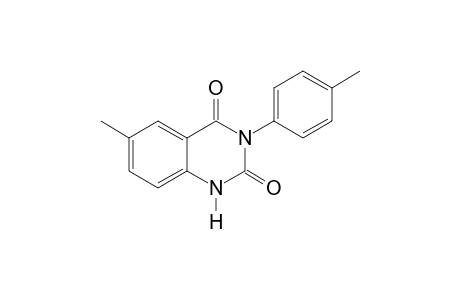 6-Methyl-3-p-tolyl-1H-quinazoline-2,4-dione