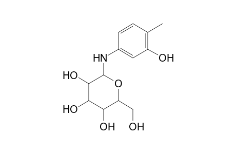 N-(3-hydroxy-4-methylphenyl)-1-deoxy-1-amino-beta-D-mannopyranose