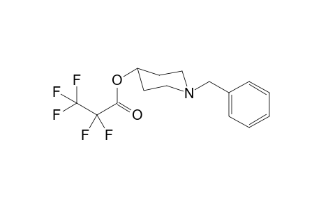 1-Benzylpiperidin-4-yl pentafluoro propanoate