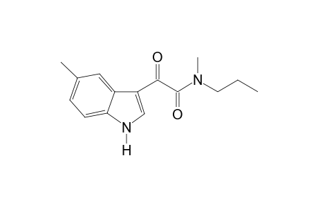 5-Methylindole-3-yl-glyoxylmethylpropylamide