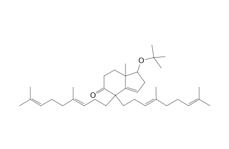 5H-Inden-5-one, 1-(1,1-dimethylethoxy)-4,4-bis(4,8-dimethyl-3,7-nonadienyl)-1,2,4,6,7 ,7a-hexahydro-7a-methyl-, [1.alpha.,4(E),4(E),7a.alpha.]-