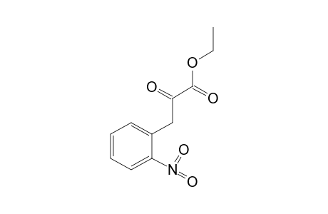 (o-nitrophenyl)pyruvic acid, ethyl ester