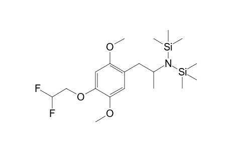 4-(2-Difluoroethoxy)-2,5-dimethoxyamphetamine 2TMS