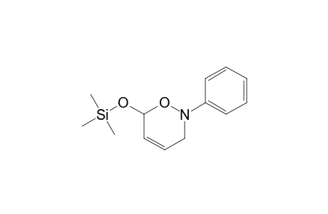 2H-1,2-Oxazine, 3,6-dihydro-2-phenyl-6-[(trimethylsilyl)oxy]-
