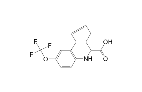 8-(Trifluoromethoxy)-3a,4,5,9b-tetrahydro-3H-cyclopenta[c]quinoline-4-carboxylic acid