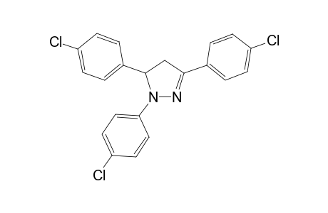 1,3,5-Tris(4-chlorophenyl)-4,5-dihydro-1H-pyrazole