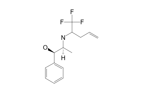 (1R,2R)-2-[Methyl-[1-(trifluoromethyl)-3-butenyl]-amino]-1-phenyl-1-propanol;minor-diastereomer